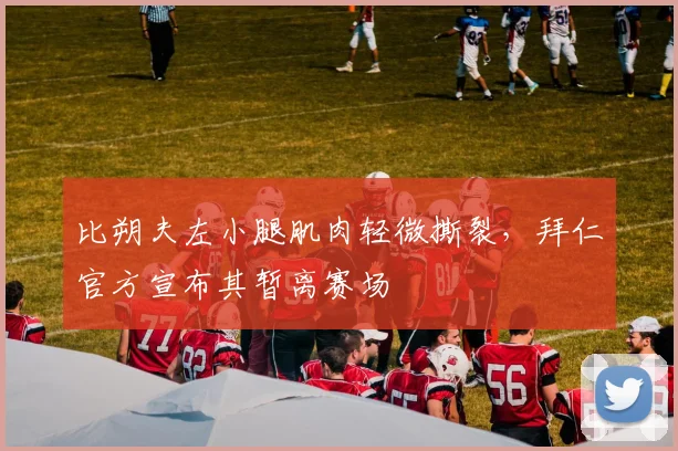 比朔夫左小腿肌肉轻微撕裂，拜仁官方宣布其暂离赛场